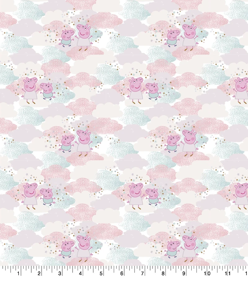 Eone Peppa Pig Dreamland Cotton Fabric