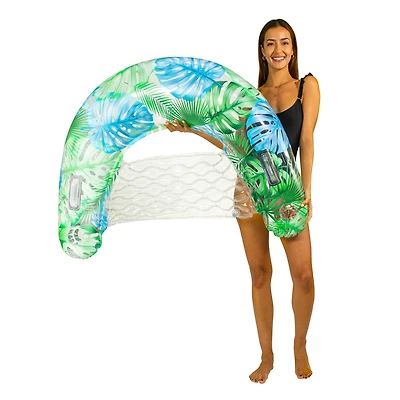 PoolCandy Resort Collection Large Sun Chair with Palm Print