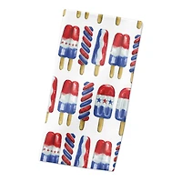 Patriotic Popsicle Pattern Cotton Twill Napkin