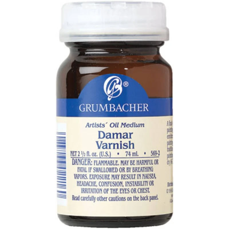 Grumbacher Damar Varnish, Gloss