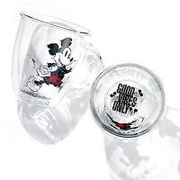 13.5oz. Disney® Mickey Mouse Glitch Glass Mugs, 2ct.