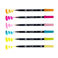 Tombow Happy Hour Dual Brush Pen Set