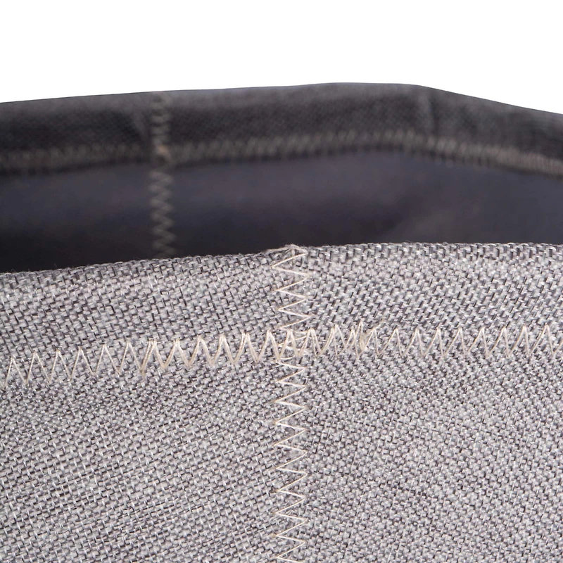 DII® Gray Poly Bin Zig-Zag Stitch Variegated Trapezoid Set