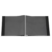 Gray Gingham Scrapbook with Ribbon by Recollections™