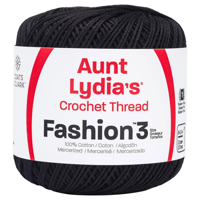Aunt Lydia's® Size 3 Fashion Crochet Cotton Thread