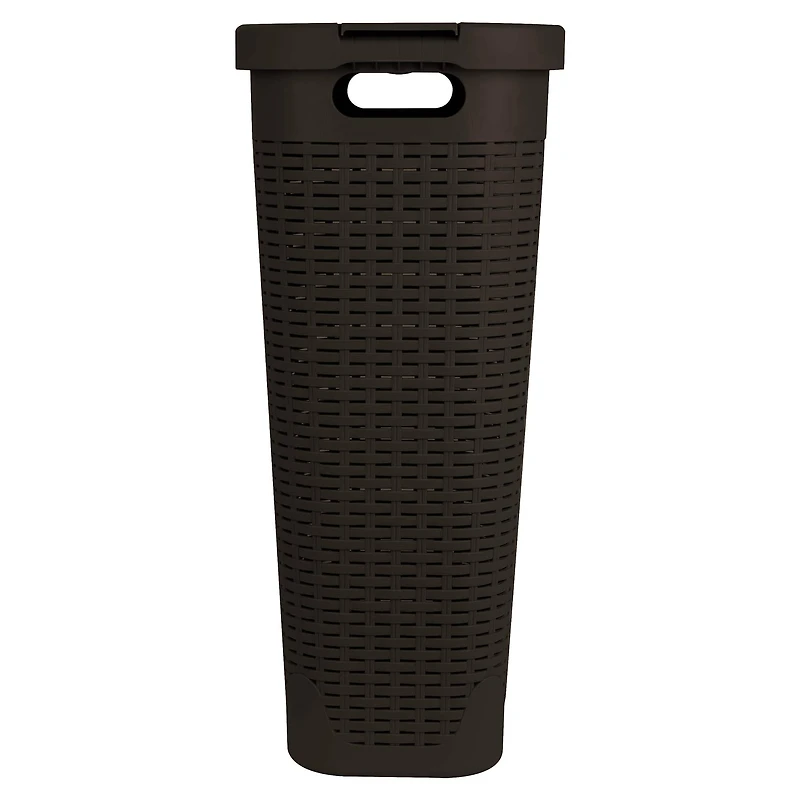 Mind Reader 23.5'' Slim Laundry Hamper with Cutout Handles