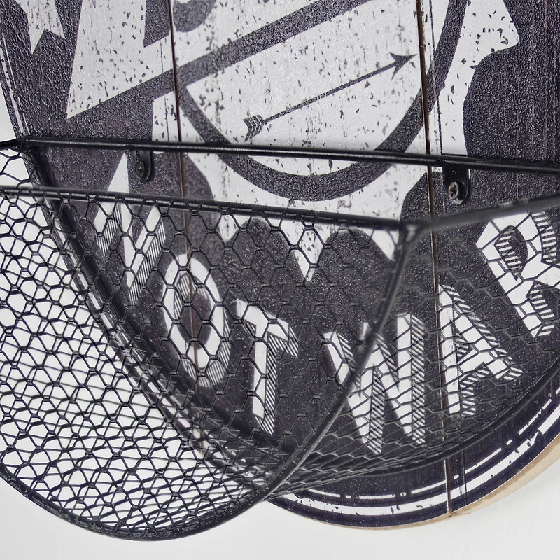 14" Make Beer Not War Wall Mounted Bottle Opener