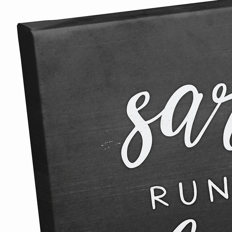 Sarcasm Runs In The Family 14" x 11" Canvas Wall Art