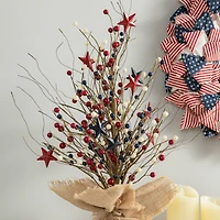 Glitzhome® 20" American Berry Table Tree