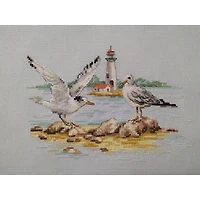 Alisa Seagulls Cross Stitch Kit