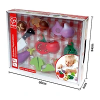 Hape Garden Vegetables Kitchen Food Playset