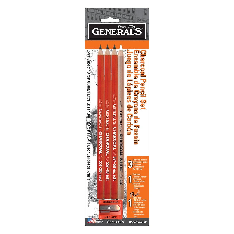 General's® Charcoal Pencil Set