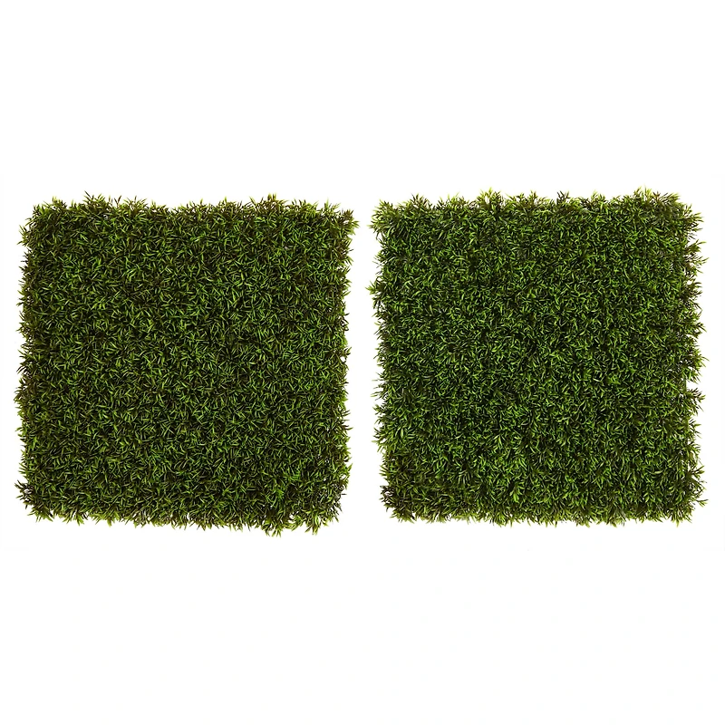 Plum Pine Artificial Wall Mats, 2ct.