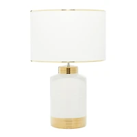 CosmoLiving by Cosmopolitan 23" Gold Ceramic Table Lamp