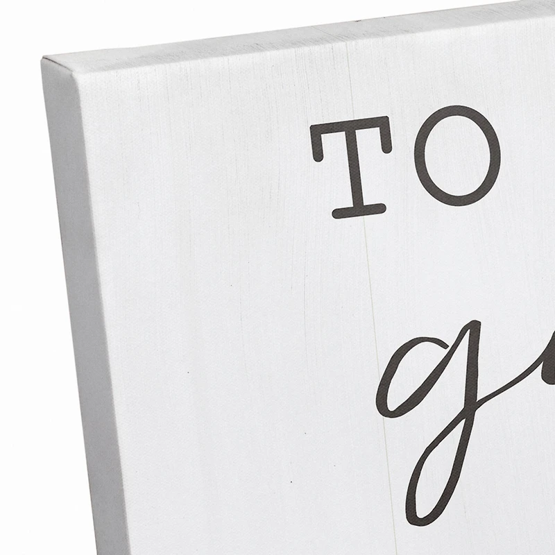 To Plant A Garden is to Believe in Tomorrow Canvas Wall Art