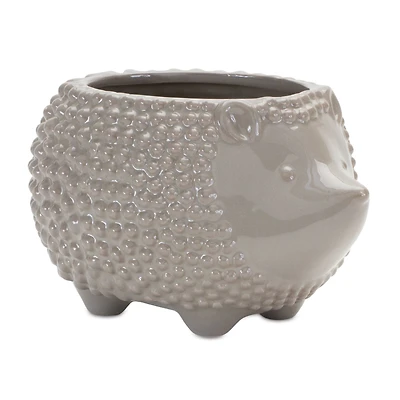 6.75" Ceramic Hedgehog Planters, 4ct.