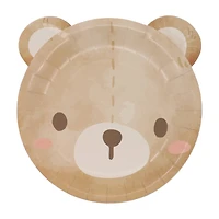 7" Bear Shaped Snack Plates, 8ct. by Celebrate It™