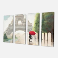 Designart - Paris Romance Couples III