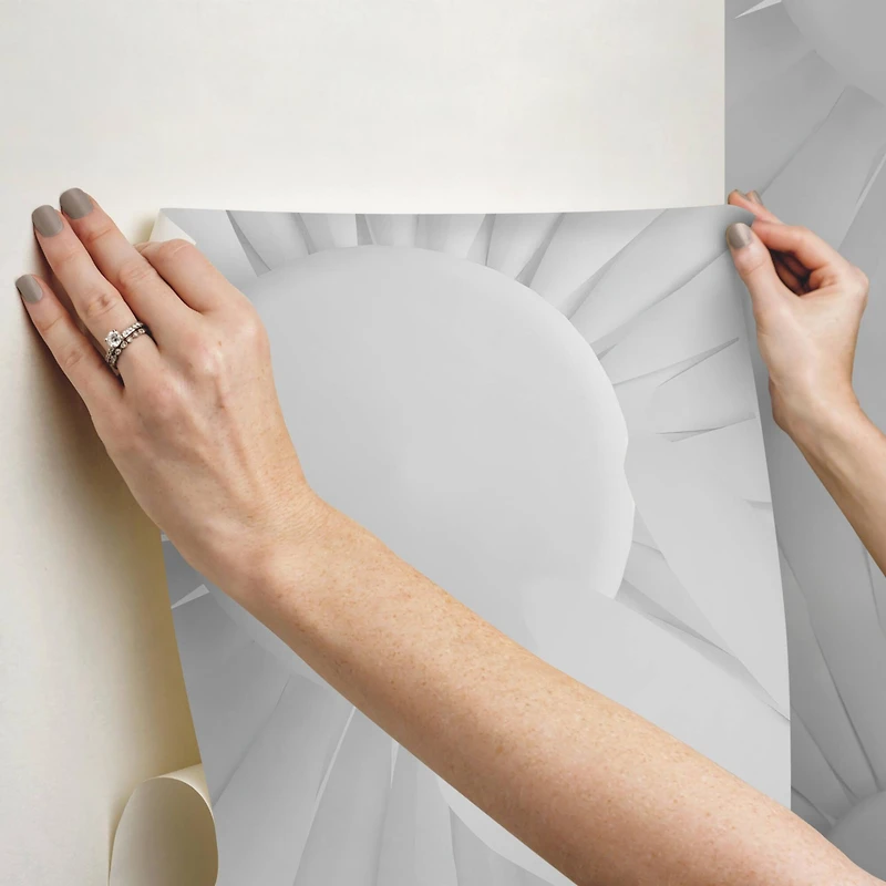 RoomMates Mr. Kate Modern Daisy Peel & Stick Wallpaper Mural