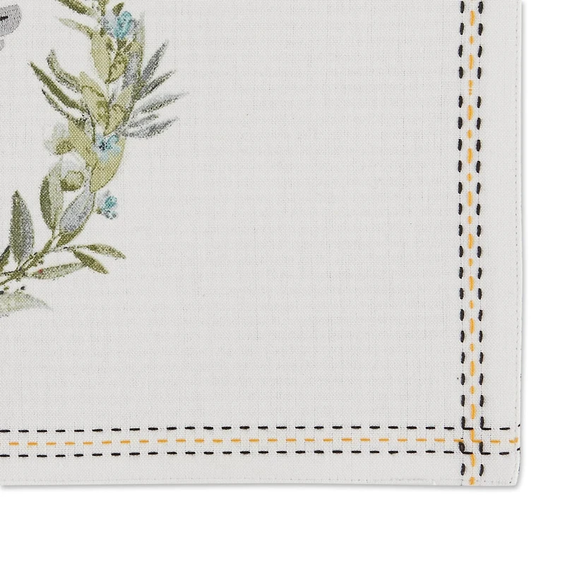 DII® Bee Kind Reversible Embellished Placemats, 6ct.