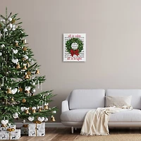 Stupell Industries All Is Calm Christmas Song Canvas Wall Art