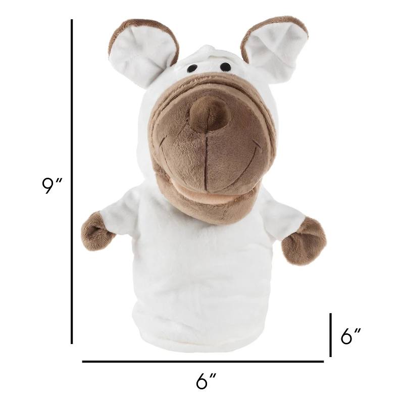 Toy Time Plush Dog Hand Puppet