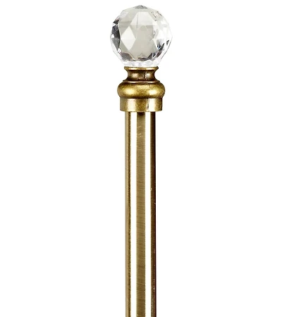 Home Details Crystal Ball Curtain Rod