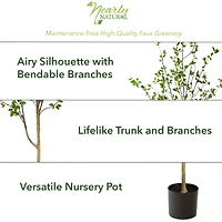 6.5ft. Potted Minimalist Citrus Artificial Tree