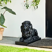 Glitzhome® 22" Lying Guardian Lion Statue