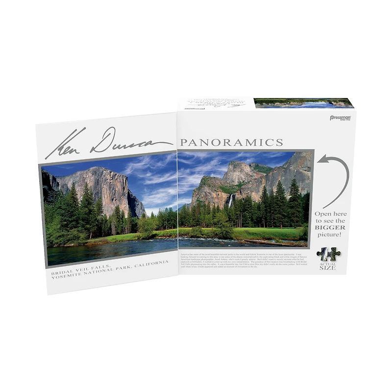 Ken Duncan Panoramics: Images of America - Bridal Veil Falls, Yosemite National Park, California: 504 Pcs