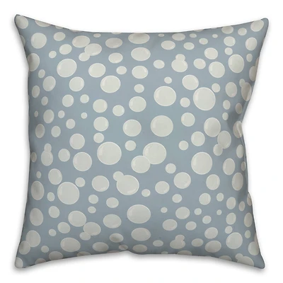 Bubbles All Over Throw Pillow