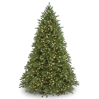 6.5ft. Pre-Lit Jersey Fraser Fir Artificial Christmas Tree, Clear Lights