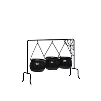 Black Ceramic Cauldrons with Stand by Celebrate It™