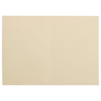 JAM Paper 3.5" x 4.875" Strathmore Ivory Wove Blank Foldover Cards