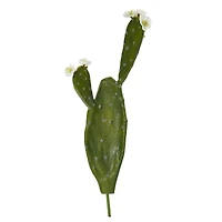 Green Flowering Cactus Pick, 4ct.