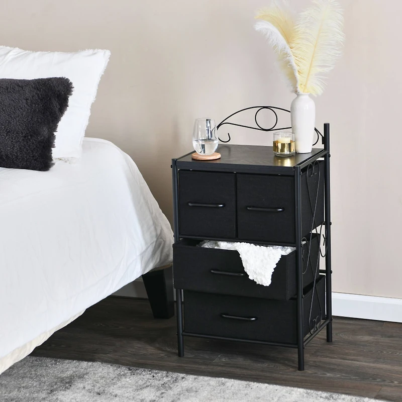 Household Essentials Victoria 32" 4-Drawer Dresser