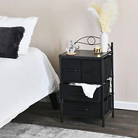 Household Essentials Victoria 32" 4-Drawer Dresser