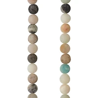 Matte Amazonite Round Beads, 6mm by Bead Landing™