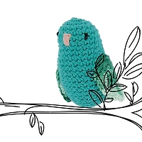 Hoooked Rico the Love Bird DIY Crochet Kit