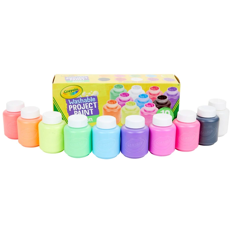 Crayola® Neon Paint Set, 3 Packs of 10