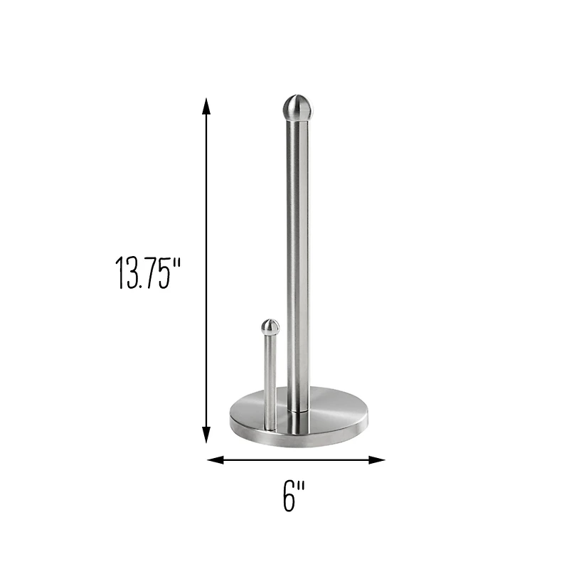 Honey Can Do Stainless Steel Paper Towel Holder