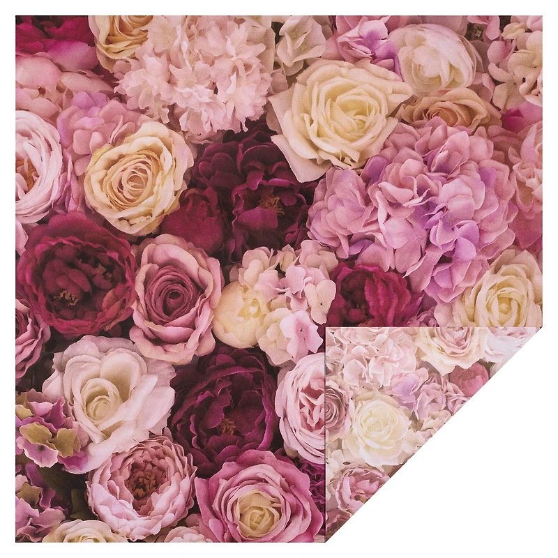 48 Pack: Pink Roses Cardstock by Recollections™, 12" x 12"