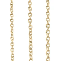 14K Gold Plated Cable Necklace Set by Bead Landing™
