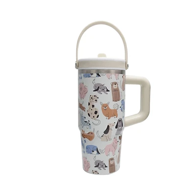 20oz. Dogs Stainless Steel Insulated Tumbler by Ashland®