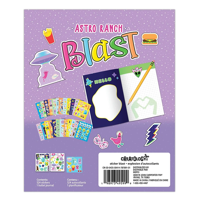Astro Ranch Sticker Blast by Creatology™