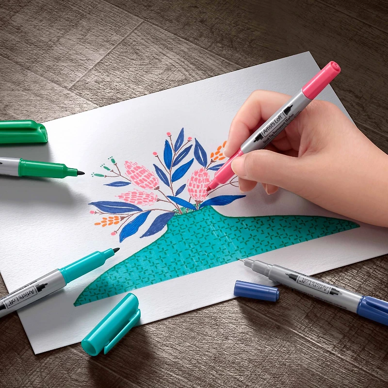 Dual Tip Permanent Marker by Artist's Loft