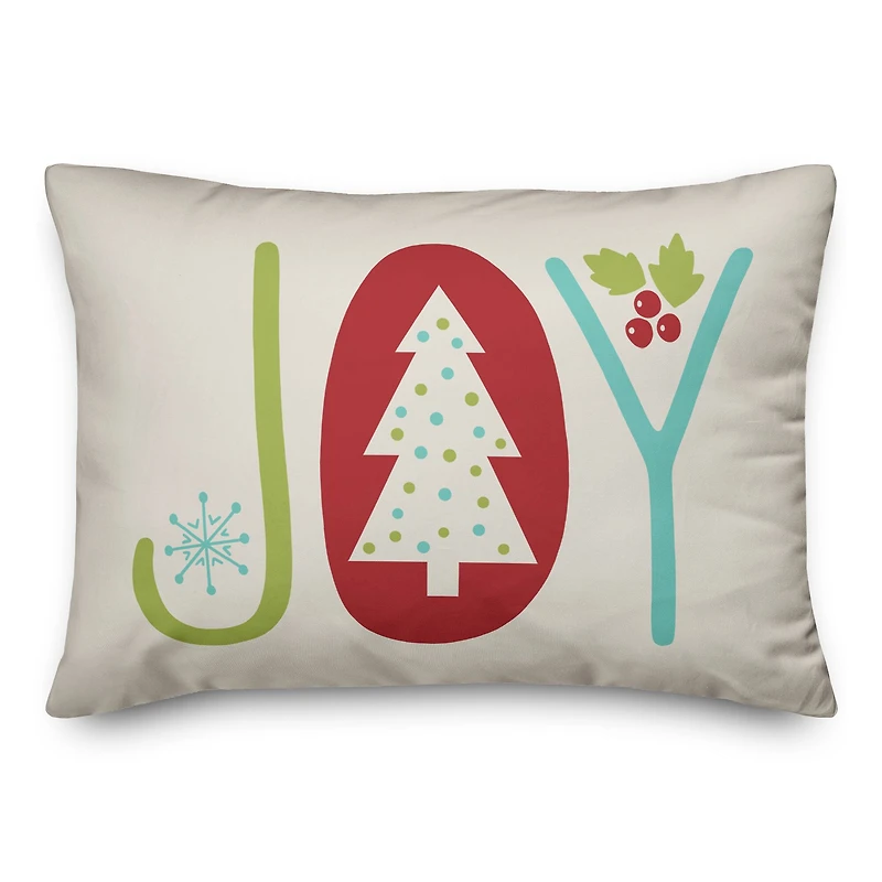 Joy 14x20 Throw Pillow