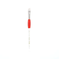 Princeton™ Red Hat™ White Synthetic Sable Angle Shader Brush