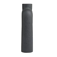 The Novogratz 13" Black Ceramic Arched Abstract Vase