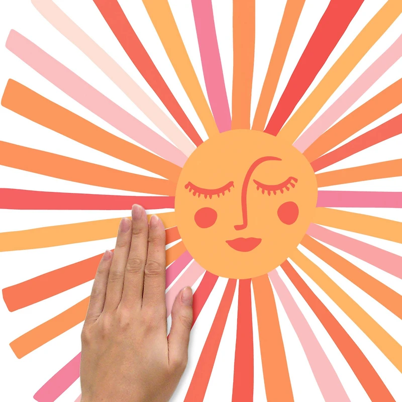 RoomMates CatCoq Sunshine Peel & Stick Giant Wall Decal